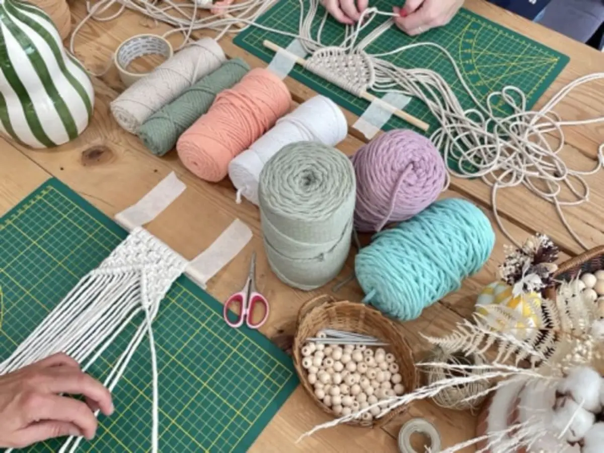 Atelier macramé à Hyères (83)