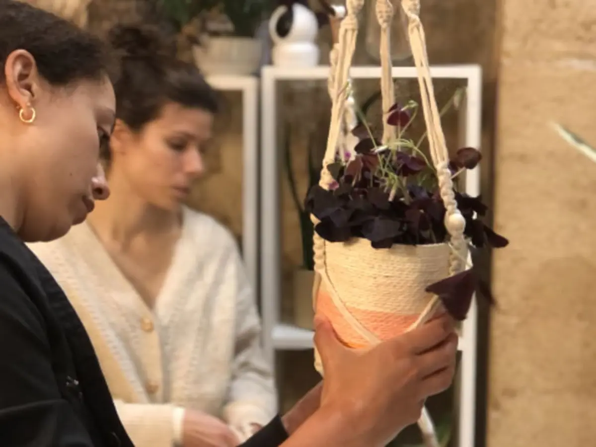 Atelier macramé à Paris 10ème