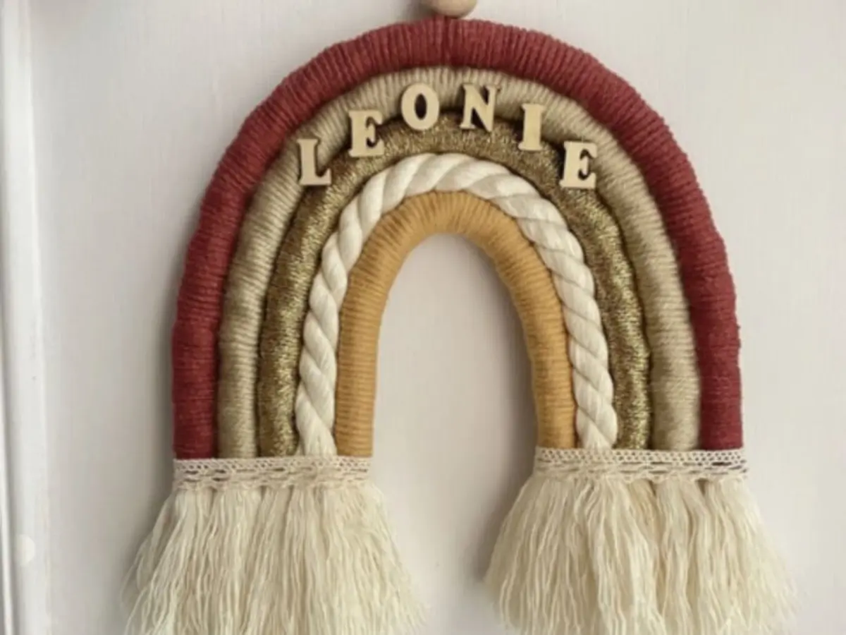 Atelier macramé arc-en-ciel personnalisable à Toulouse (31)