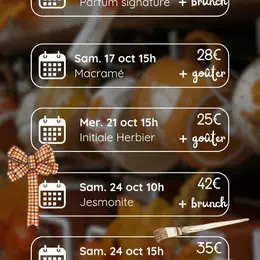 Atelier Macramé &  Goûter - Maison Tarte