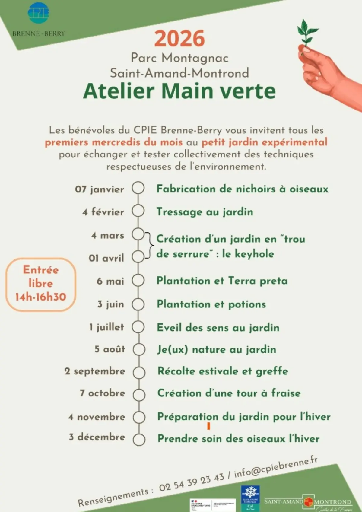 Atelier Main verte