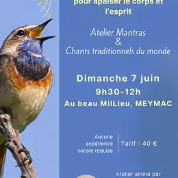 Atelier mantras & chants traditionnels du monde