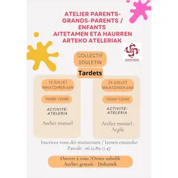 Atelier manuel en famille
