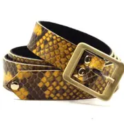 Atelier maroquinerie Ceinture en cuir à Paris 19ème