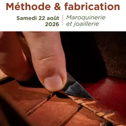 Atelier : Maroquinerie et joallerie