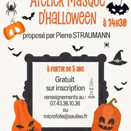 Atelier Masque d'Halloween à la Micro-Folie
