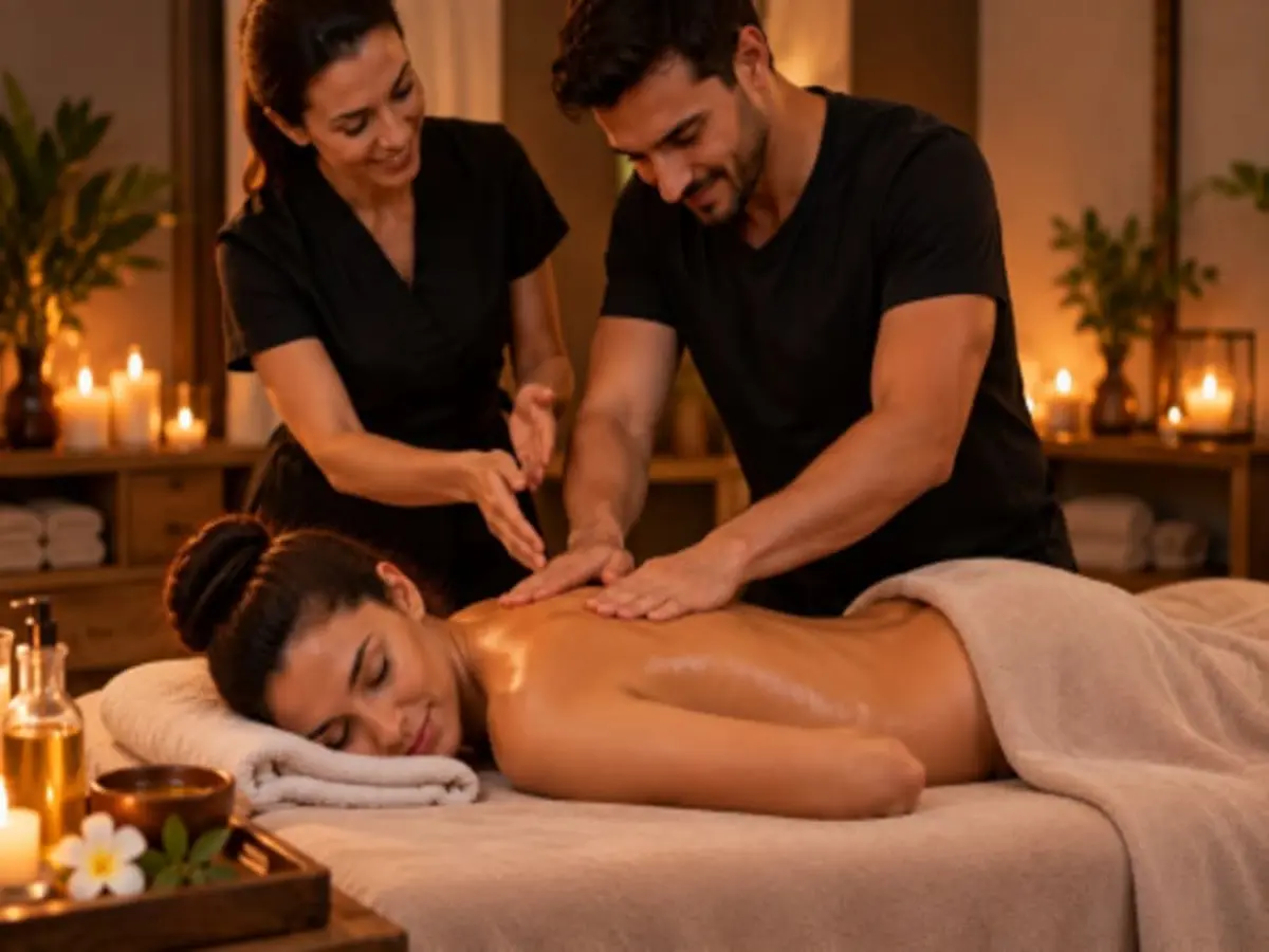 Atelier massage en couple à Archamps (74)