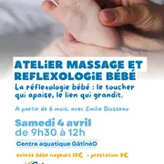 Atelier massage et réflexologie Parents Bébés