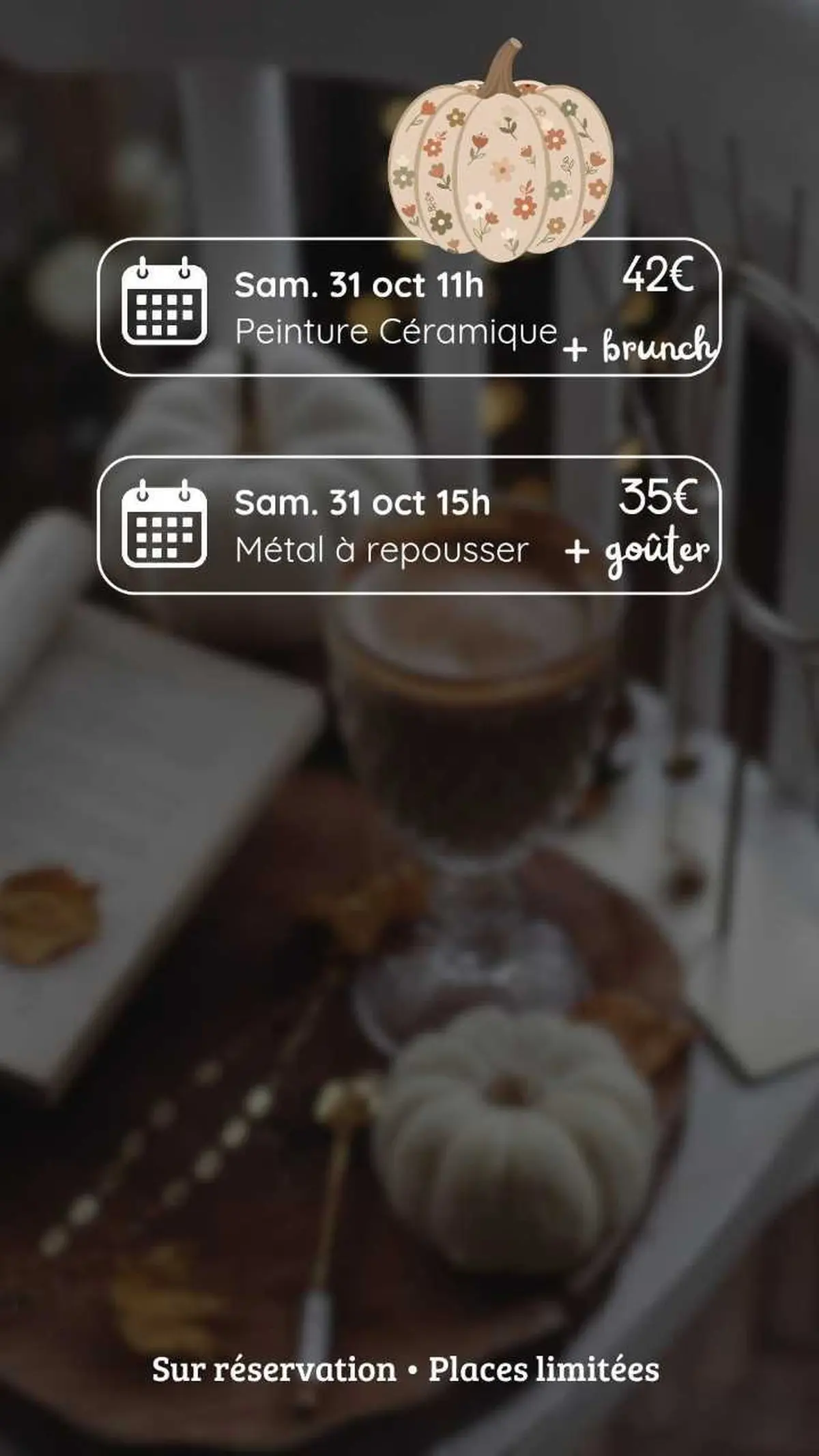 Atelier Métal à repousser et goûter - Maison Tarte