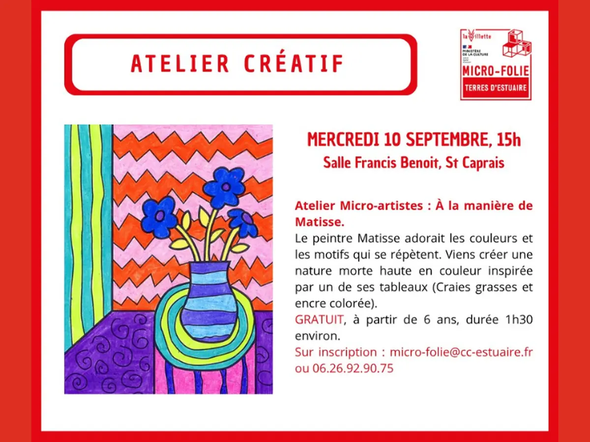 Atelier micro artistes - Boule à Neige avec la micro folie