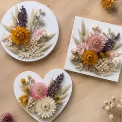 Atelier mini-cadres fleuris aimantés à Montegut (32)