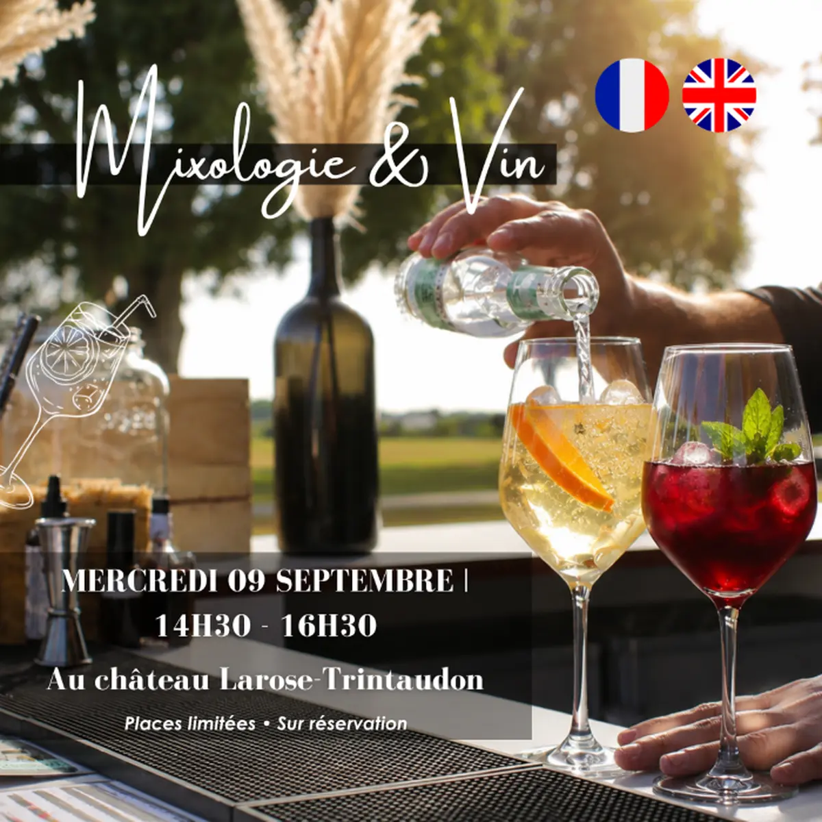 Atelier - Mixologie & Vin au Château Larose-Trintaudon