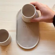Atelier modelage duo de tasses et son assiette à Aix-en-Provence