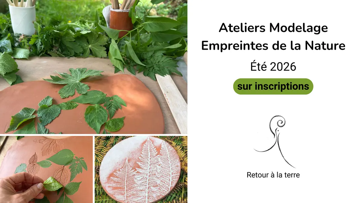 Atelier Modelage Empreintes Végétales