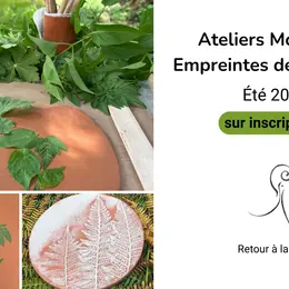 Atelier Modelage Empreintes Végétales