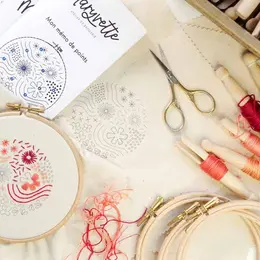 Atelier - Mon mémo de points de broderie