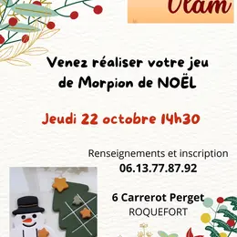 Atelier : Morpion de Noël