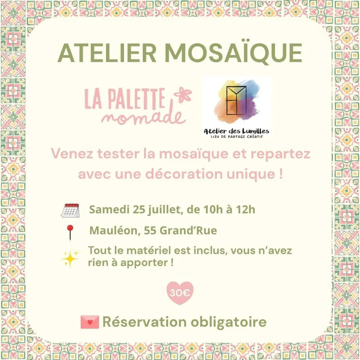 Atelier - Mosaïque
