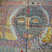 Atelier mosaïque à Tillières (49)