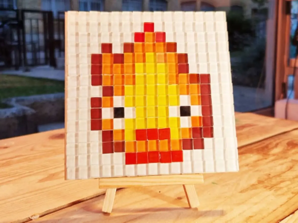 Atelier Mosaïque Pixel-art à Paris 13ème