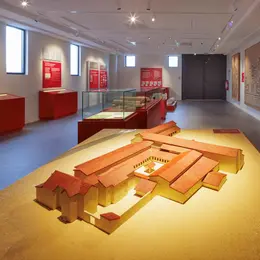Atelier mosaïque romaine, au Musée gallo-romain