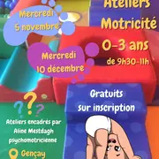 Atelier Motricité 0-3 ans