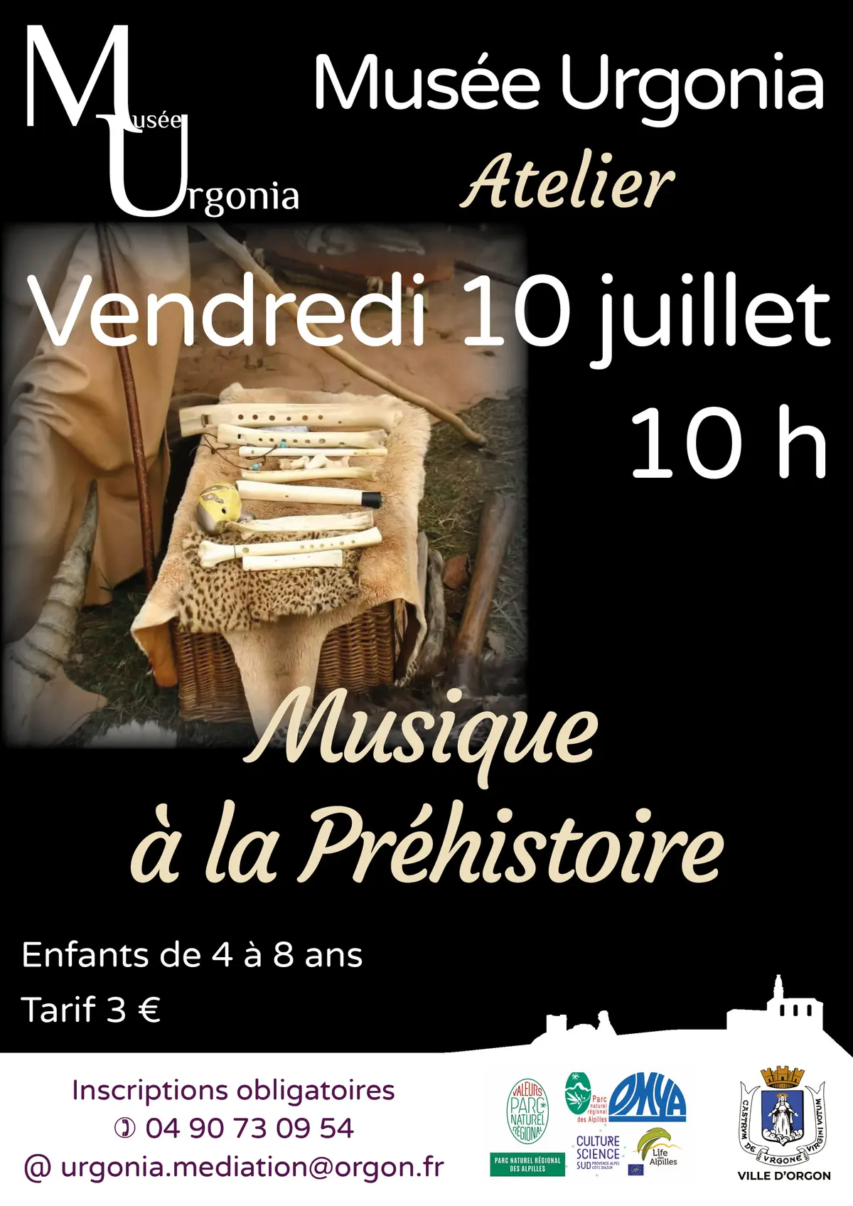 Atelier Musique à la Préhistoire