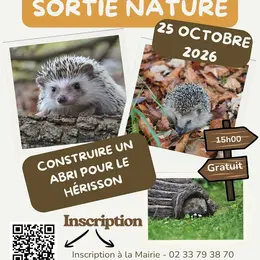 Atelier nature : construire un abri pour le hérisson