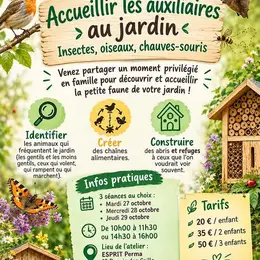 Atelier nature & jardin pour enfants