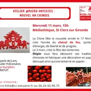 Atelier Nouvel An Chinois à la micro folie