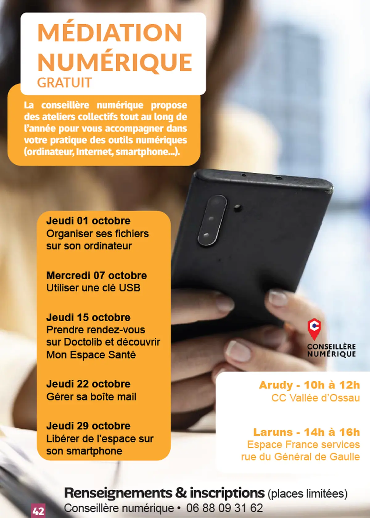 Atelier numérique - Libérer de l’espace sur son smartphone