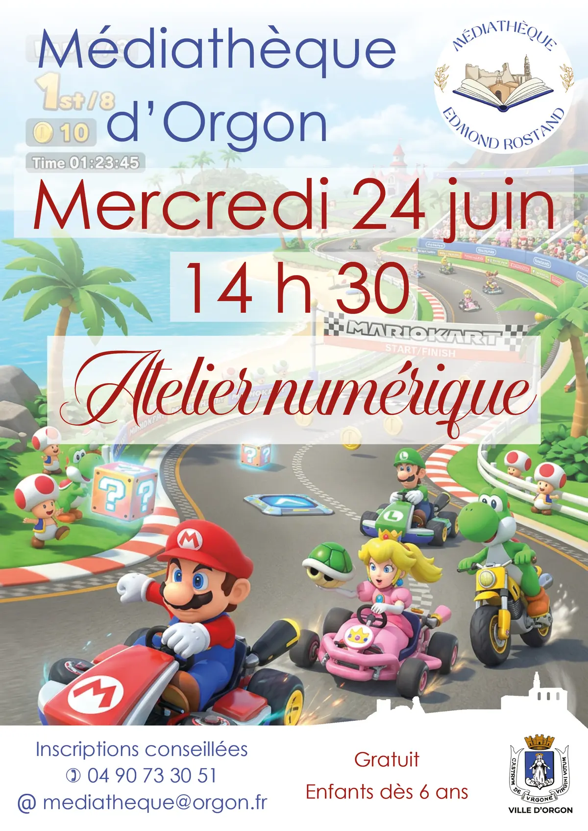 Atelier numérique « Mario Kart »