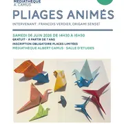 Atelier Origami - Pliages animés