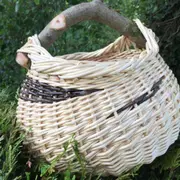 Atelier panier rond en osier à La Petite-Pierre (67)