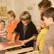 Atelier Papier & Animaux à la Ferme de Gally de St-Cyr-l'Ecole