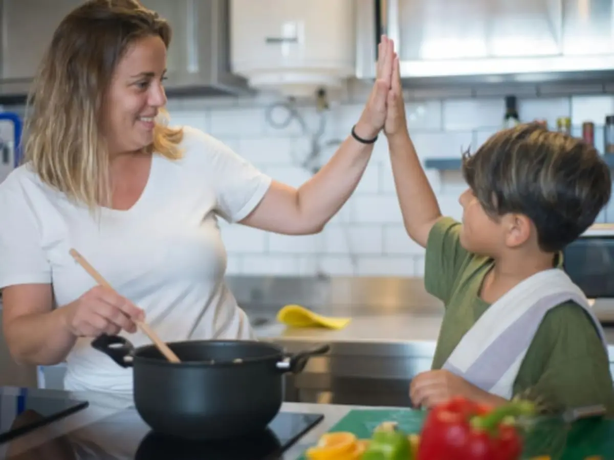 Atelier parent/enfant à la Cueillette de la Croix verte (95)