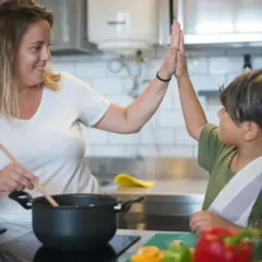 Atelier parent/enfant à la Cueillette de la Croix verte (95)