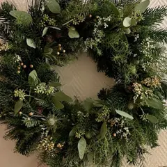 Atelier parent/enfant couronne de Noël à Mouvaux (59)