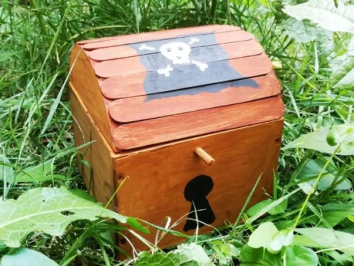 Atelier parent/enfant création d'un coffre au trésor