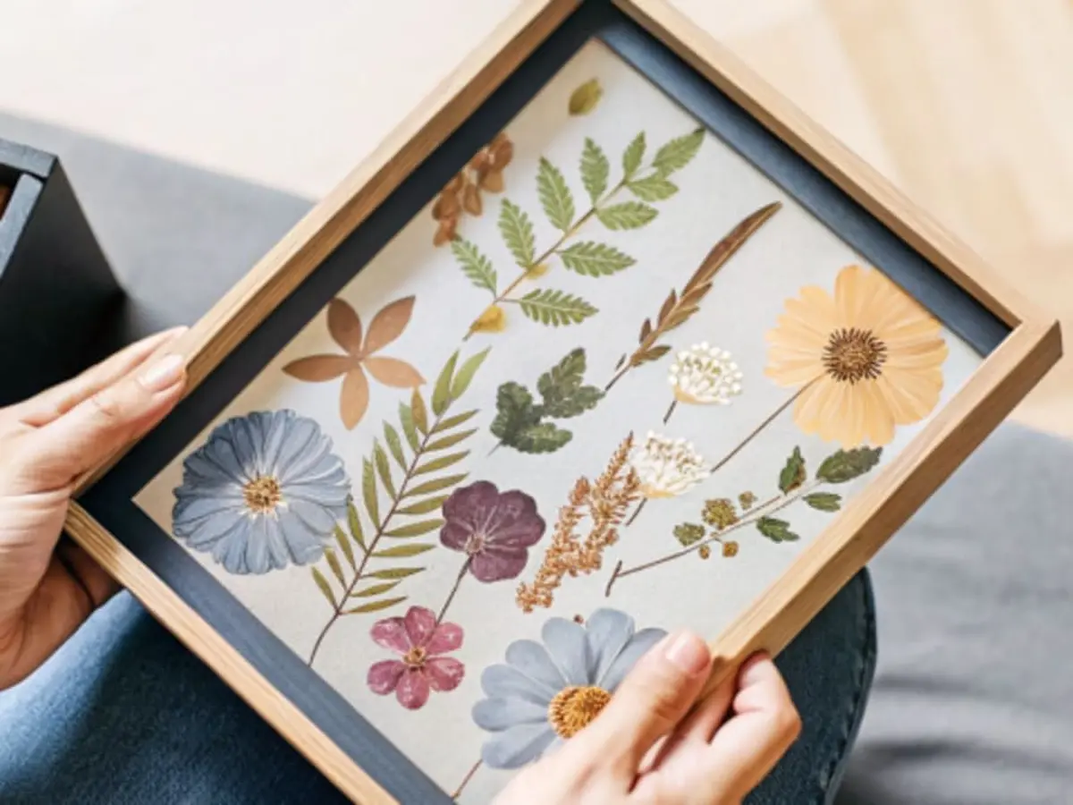 Atelier parent/enfant création d'un herbier artistique à Tours