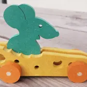 Atelier Parent/enfantLa souris supersonique en bois à Lille