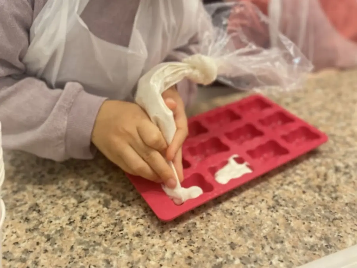 Atelier parent/enfant oursons à la guimauve à Paris 11ème