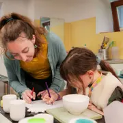 Atelier parent/enfant peinture sur porcelaine à Strasbourg (67)