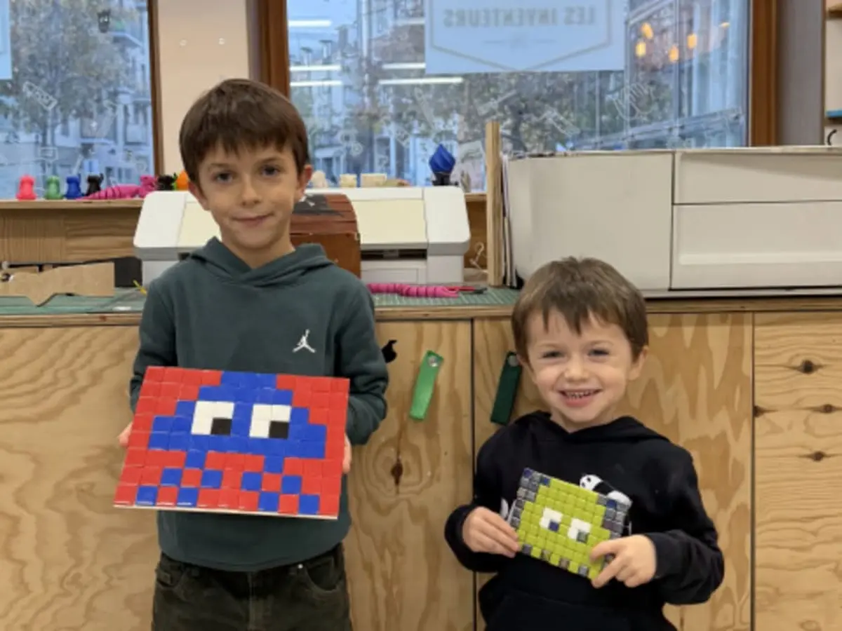 Atelier parent/enfant - Space Invader à Paris 18e