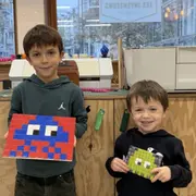 Atelier parent/enfant - Space Invader à Paris 18e