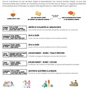 Atelier Parent - Jeunes : Couture