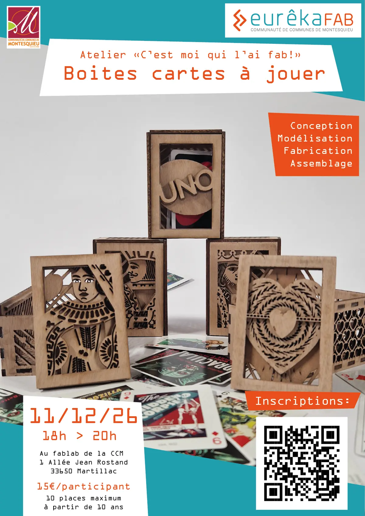 Atelier parents-enfants C'est moi qui l'ai Fab'