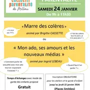 Atelier Parents - Enfants  Marre des Colères ! et mon ados ses amours  - Collectif Parentalité