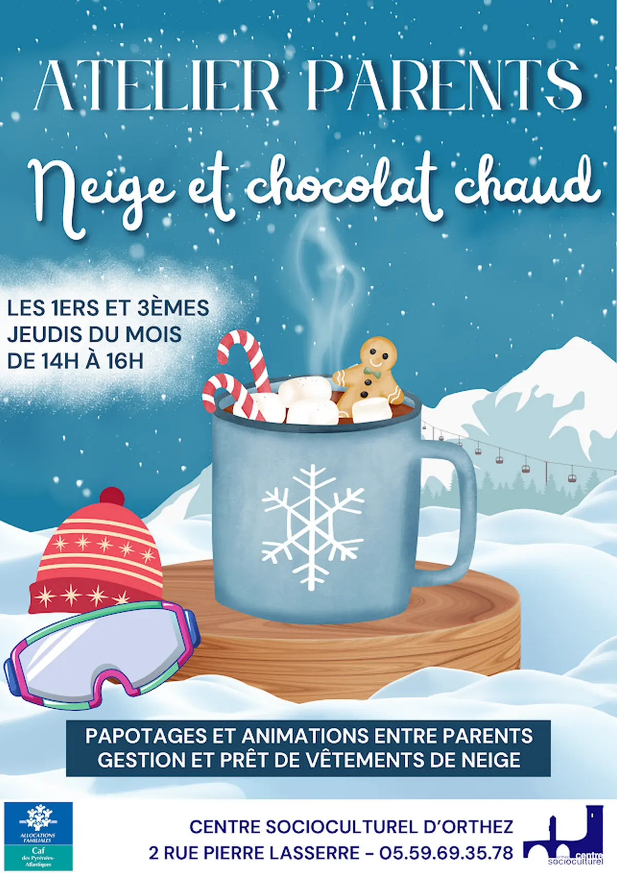 Atelier Parents : Neige et chocolat chaud