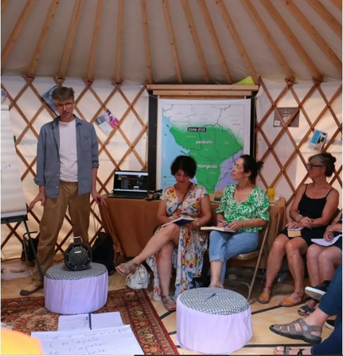 Atelier parlanjhe - Le coen daus oralles - Festival de Bouche à Oreille